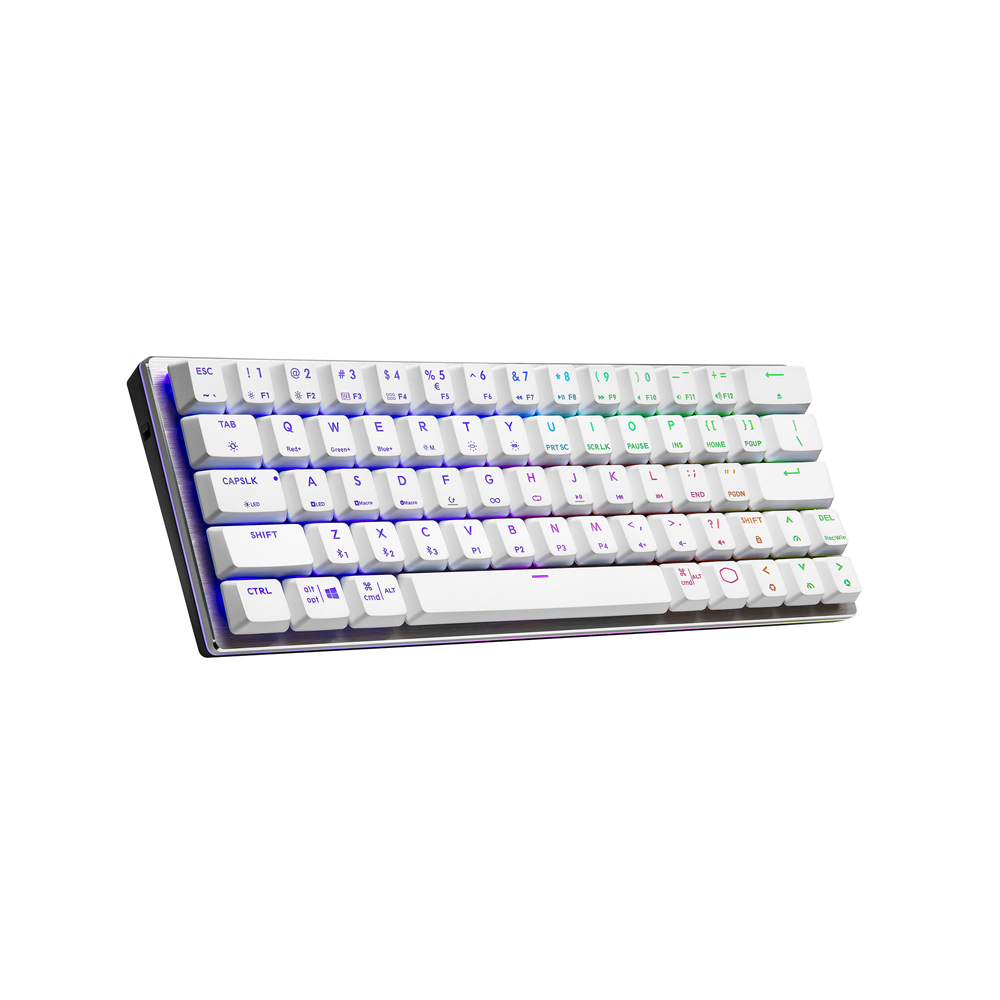 Cooler Master SK622 ワイヤレスキーボード Amazon | Cooler Master SK622 60% ワイヤレス Bluetooth シルバー